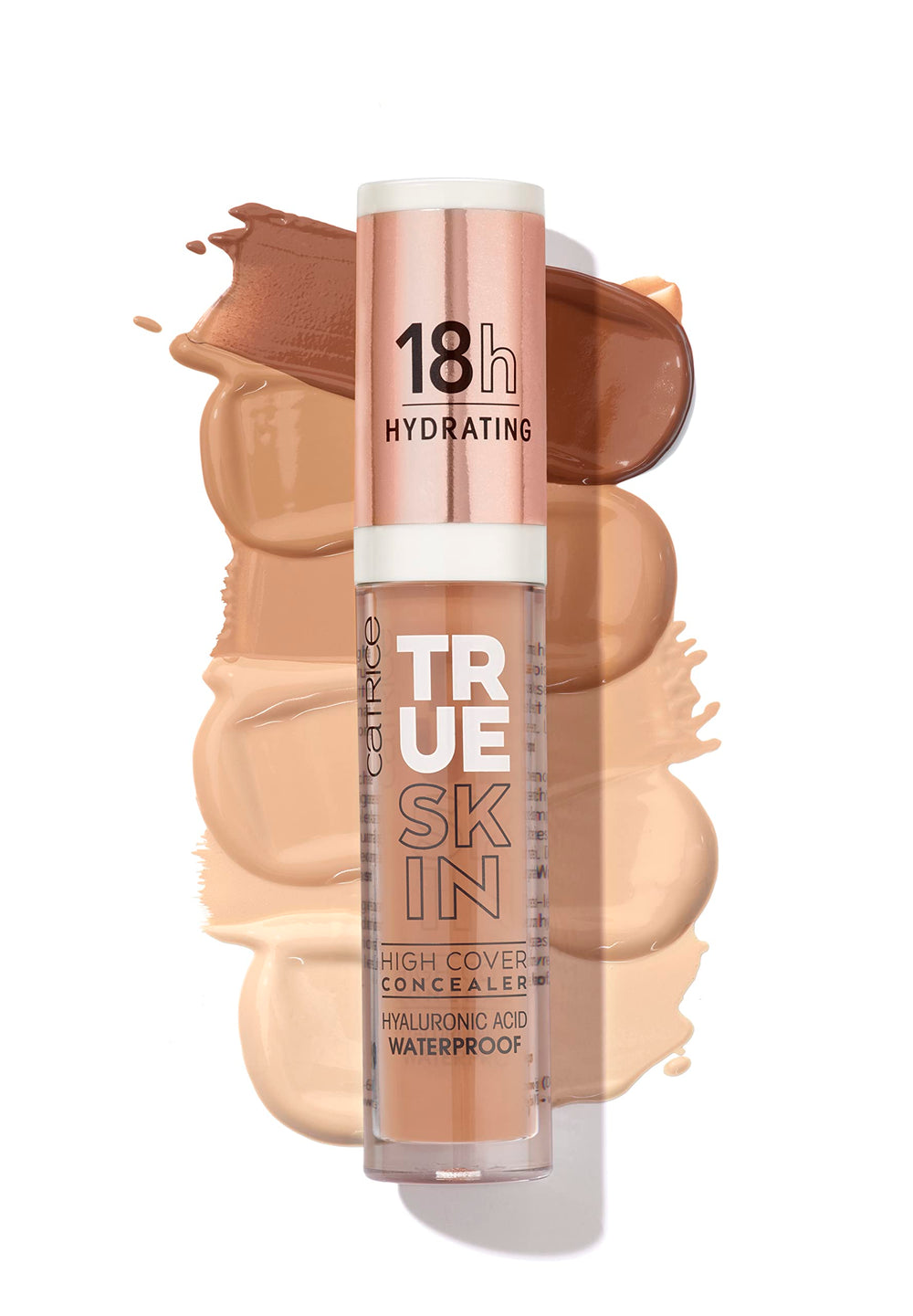 Catrice True Skin inside a makeup bag demonstrating portability and everyday use