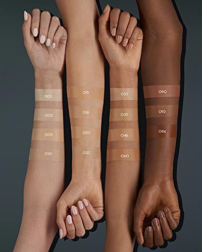 Catrice True Skin swatch on hand demonstrating neutral-swan shade matching skin