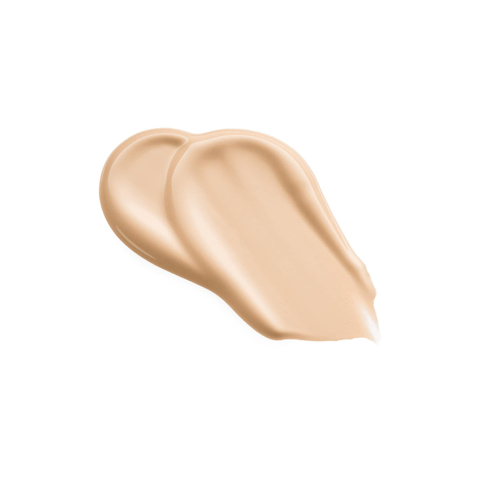 Catrice True Skin texture close-up highlighting smooth, blendable formula benefit