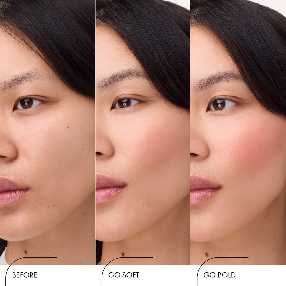 Catrice Velvet Pudding applying with fingers for easy blending