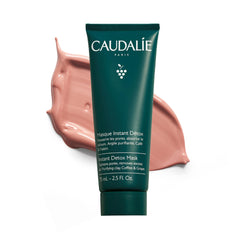 Caudalie tube front view showing product and quick detox benefit