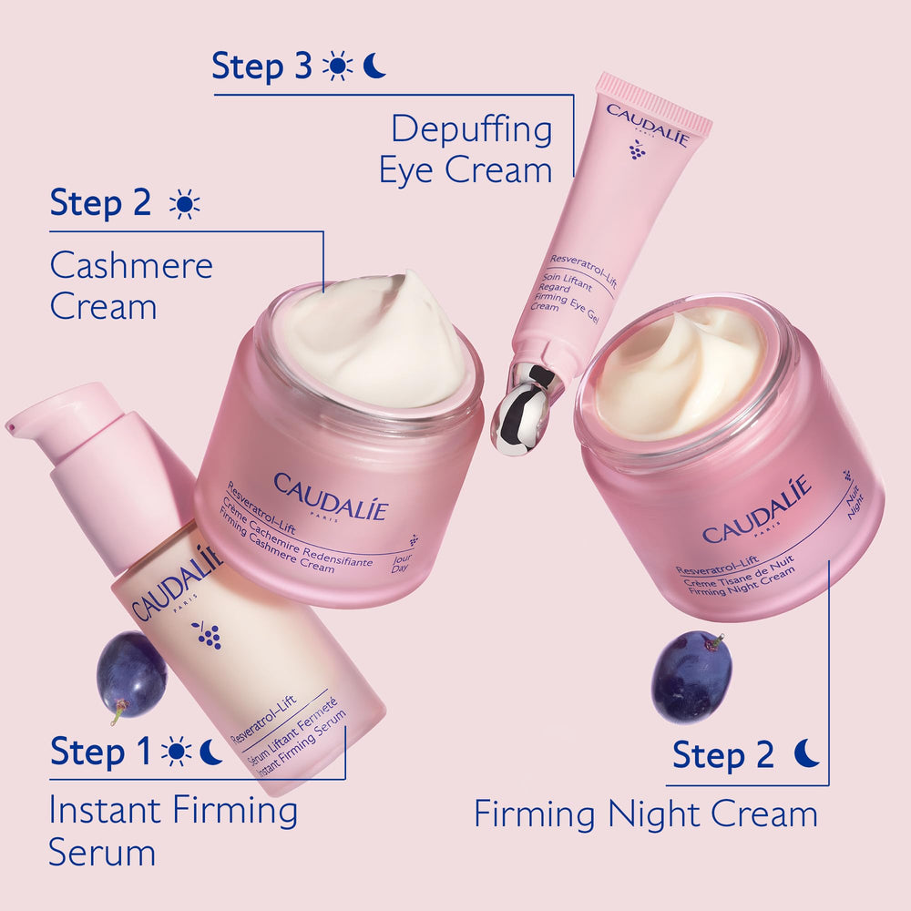 Caudalie product held in hand to show 15 mL scale and travel-friendly size