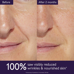 Hand spreading Caudalie cream demonstrating smooth application and immediate comfort