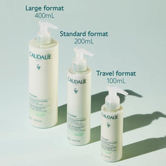 Caudalie Vinoclean gentle massage around eye area showing safe use