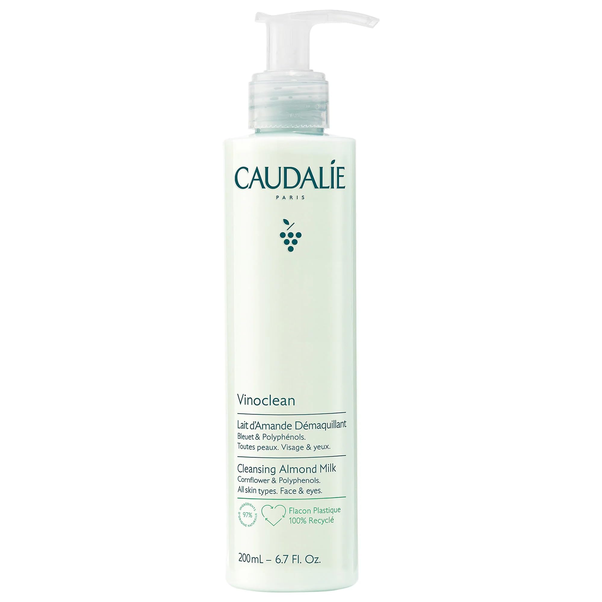 Caudalie Vinoclean front packaging showing clean design and benefits