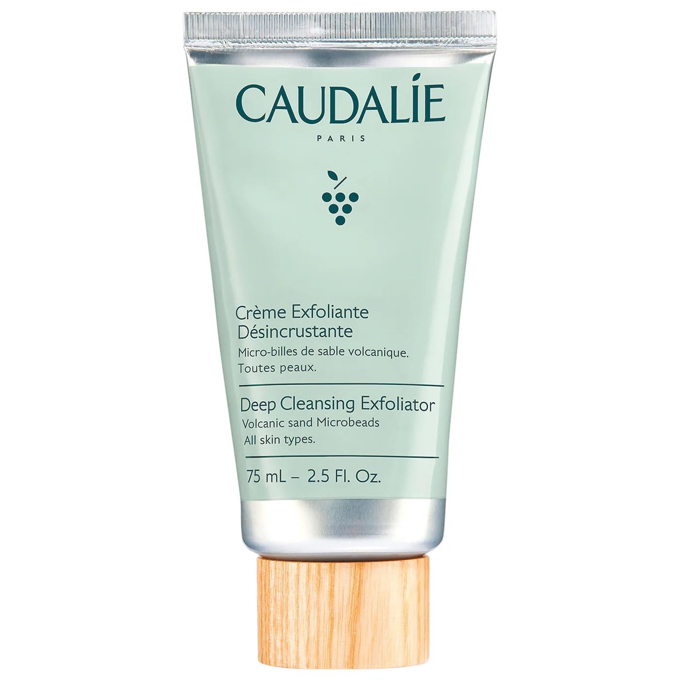 Caudalie Vinoclean front packaging showing product and benefits