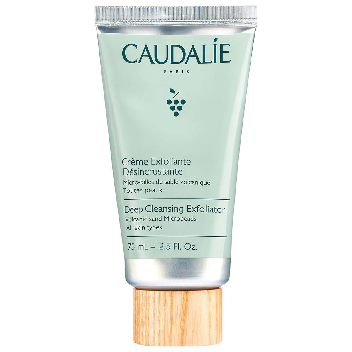 Caudalie Vinoclean front packaging showing product and benefits