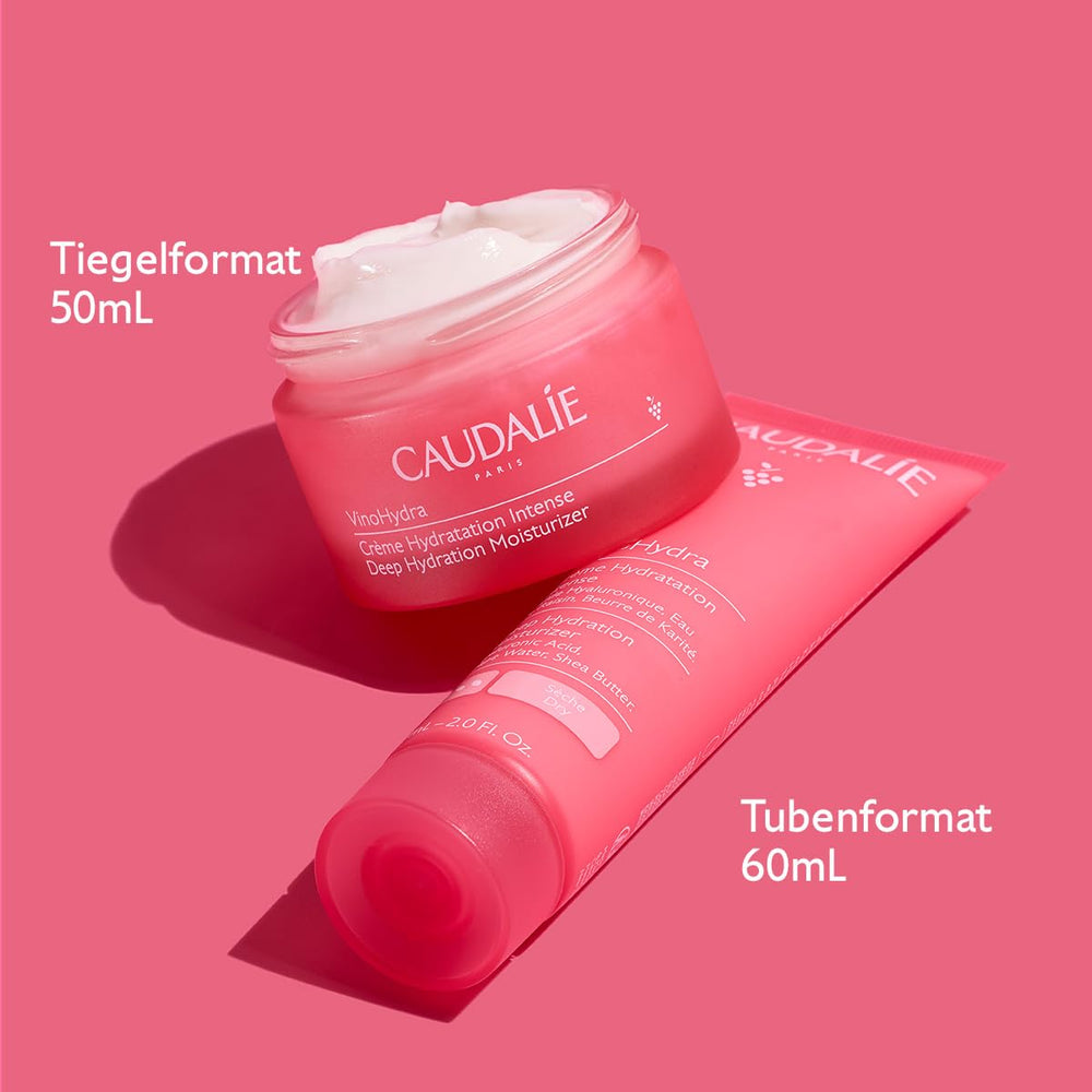 Spoon of organic shea butter with Caudalie connection illustrating nourishing barrier support
