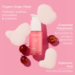 Caudalie VinoHydra close-up texture illustrating lightweight fast-absorbing feel