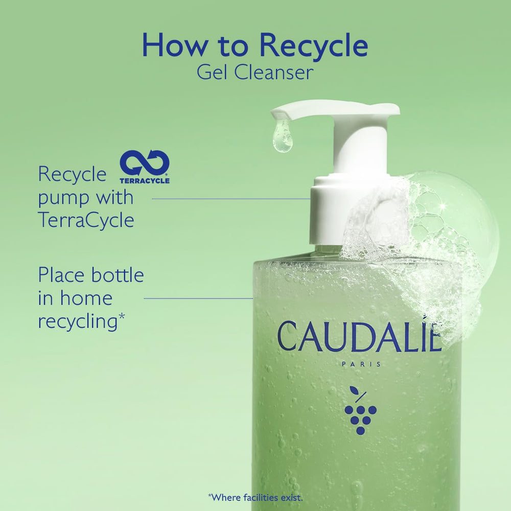 Caudalie Vinopure before and after pores visibly improved depiction