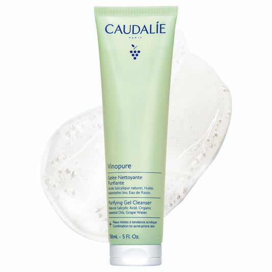 Caudalie Vinopure front packaging showing product and benefits