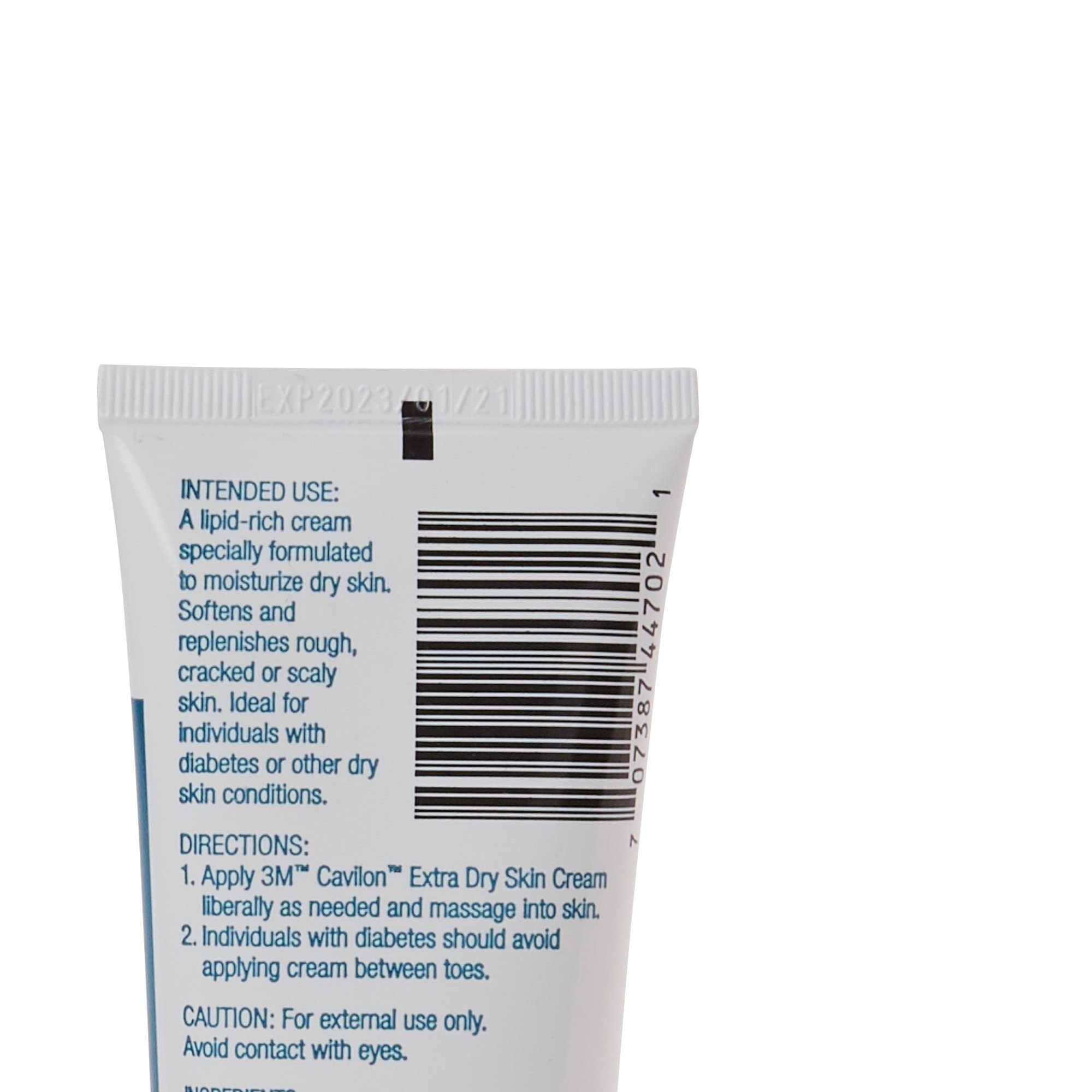 Cavilon 3M close-up of cream texture demonstrating smooth absorption benefit