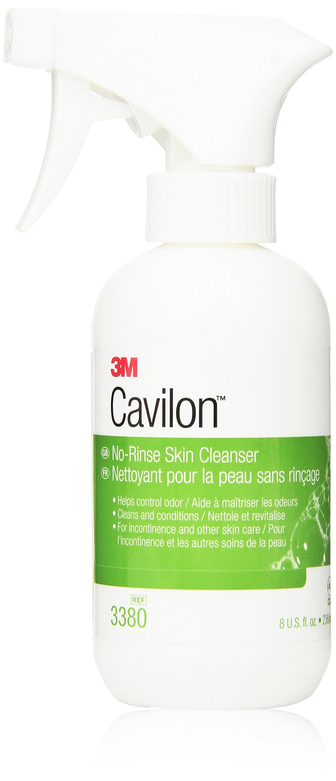 Cavilon bottle front packaging showing label and volume, clear branding and easy-to-read instructions