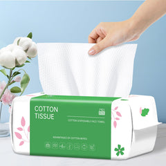 Cayxenful front packaging showing 100-count biodegradable towels for convenience