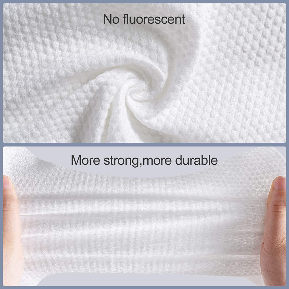 Cayxenful cloth wiping kitchen counter illustrating multipurpose cleaning use