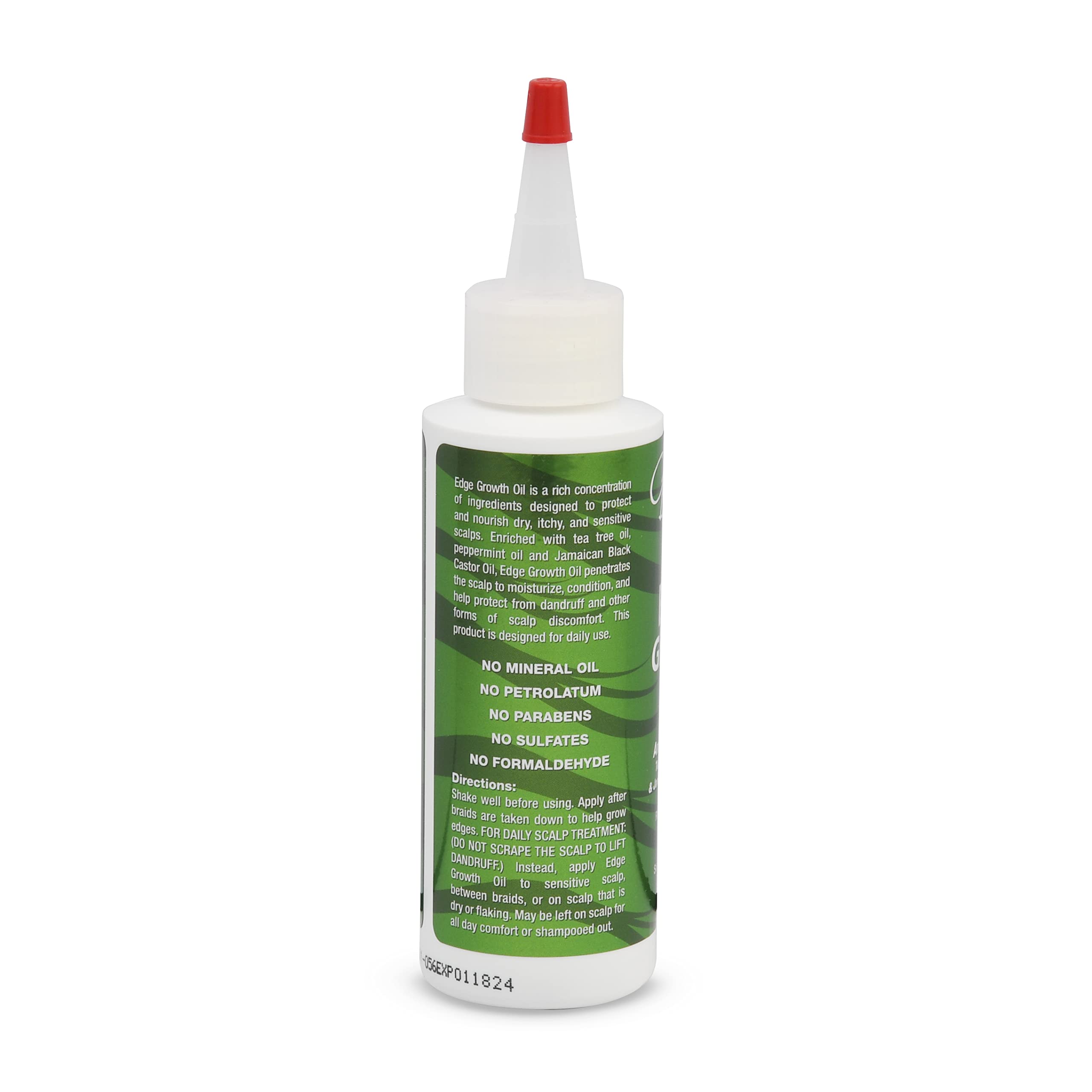 C B SMOOTHE botanical display of tea tree, peppermint, and castor representing natural ingredients