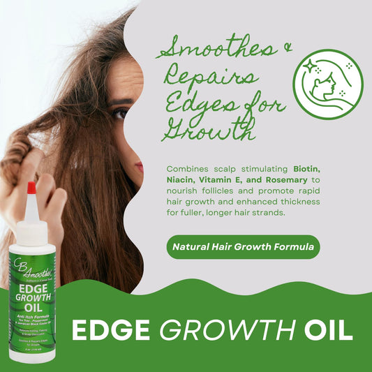 C B SMOOTHE oil pouring to show lightweight texture and quick absorption benefit
