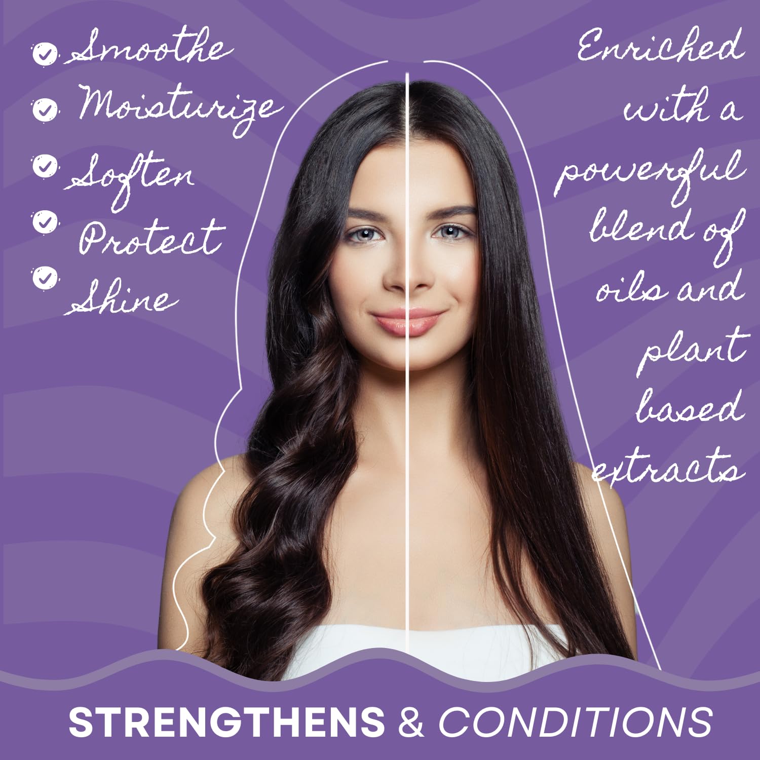 CB SMOOTHE applied to scalp during massage to promote circulation and comfort