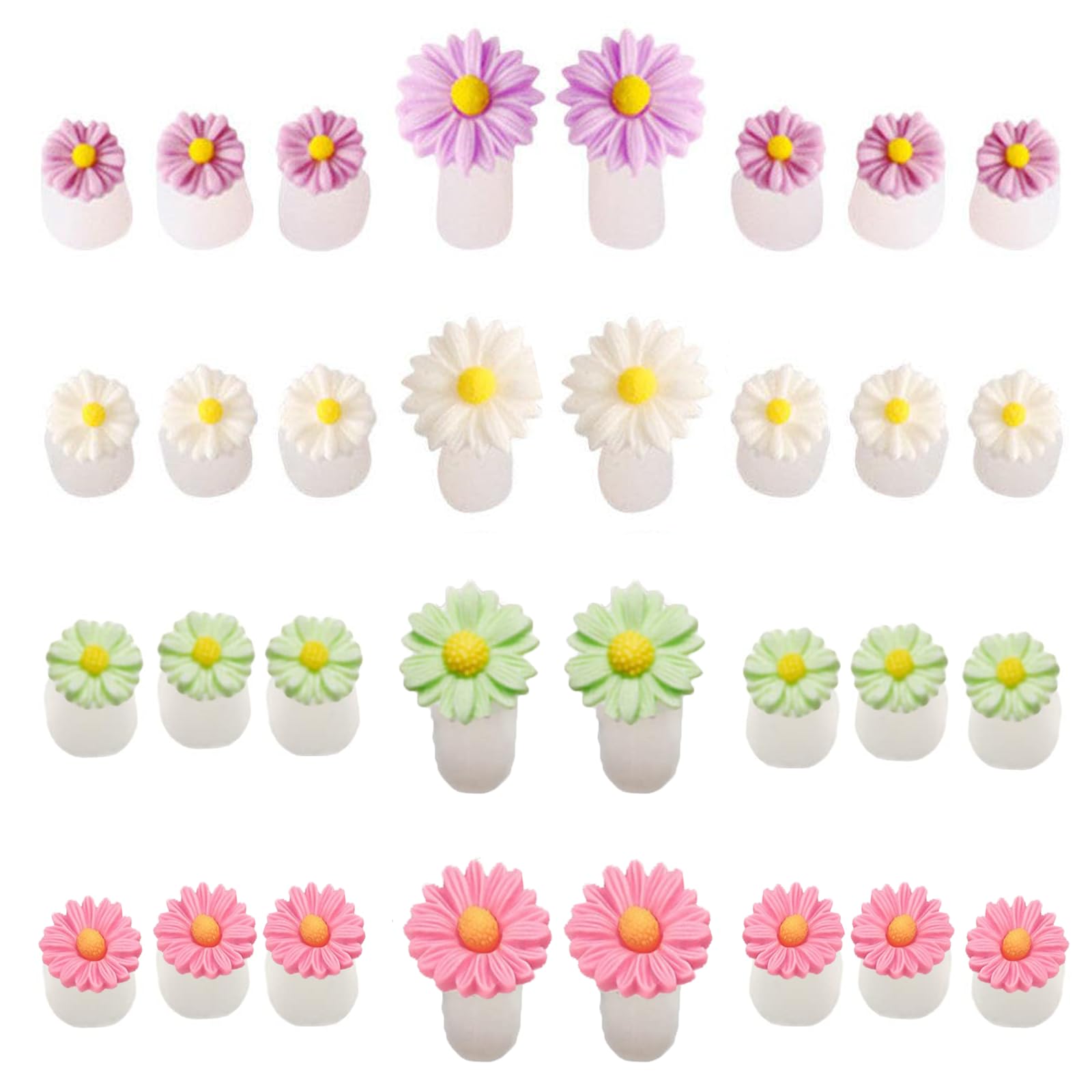 Cbbaokyy front packaging showing colorful toe separators and benefit of reusable supply