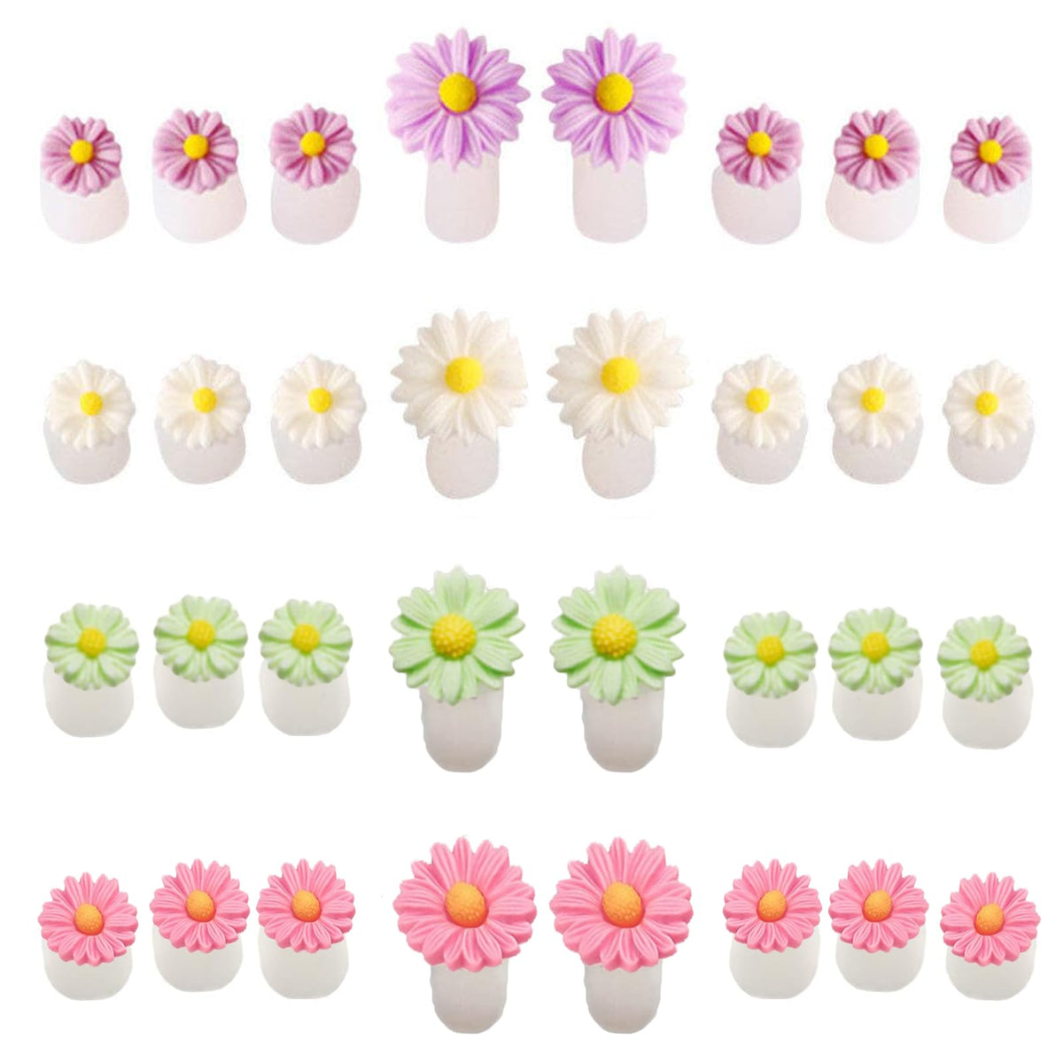Cbbaokyy front packaging showing colorful toe separators and benefit of reusable supply