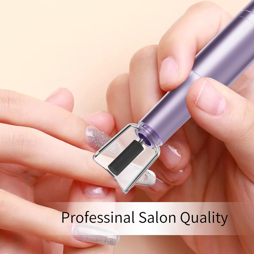 CBVCBV drill in use on a manicure demonstrating efficient buffing and shaping