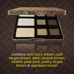 Ccolor smoky eye look demonstrating long-wearing matte definition benefit