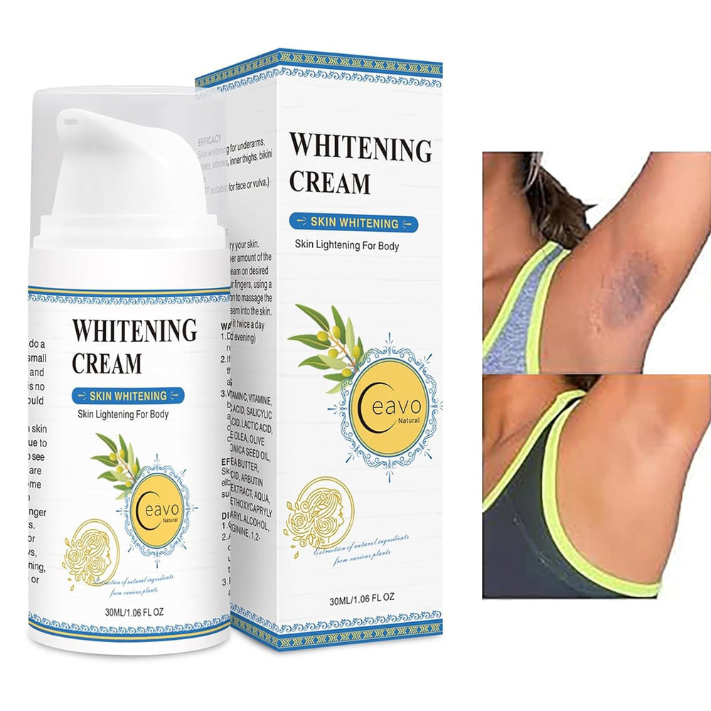 Ceavo lifestyle bathroom routine image showing product integrated into morning self-care