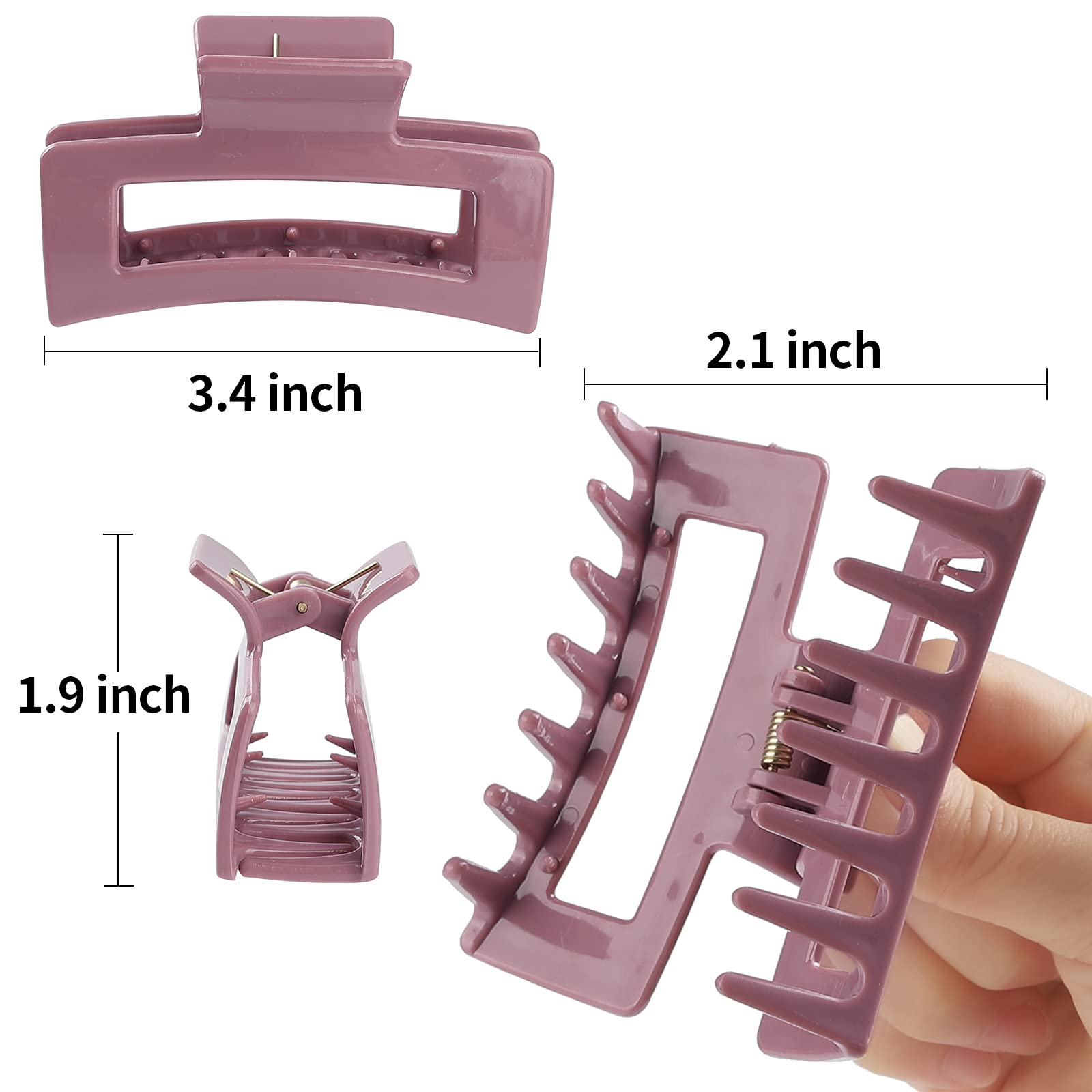 CECIAOAIME polished plastic surface texture close-up protecting hair from snags