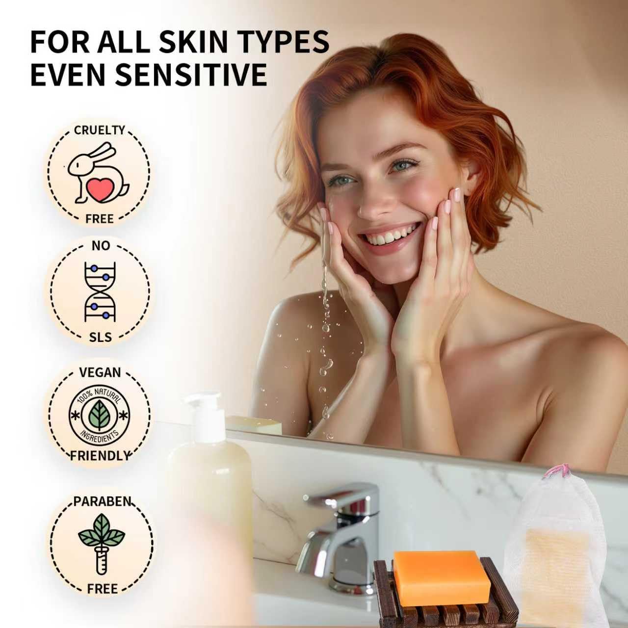 ceedoo soap staged in bathroom for daily routine and aesthetic appeal
