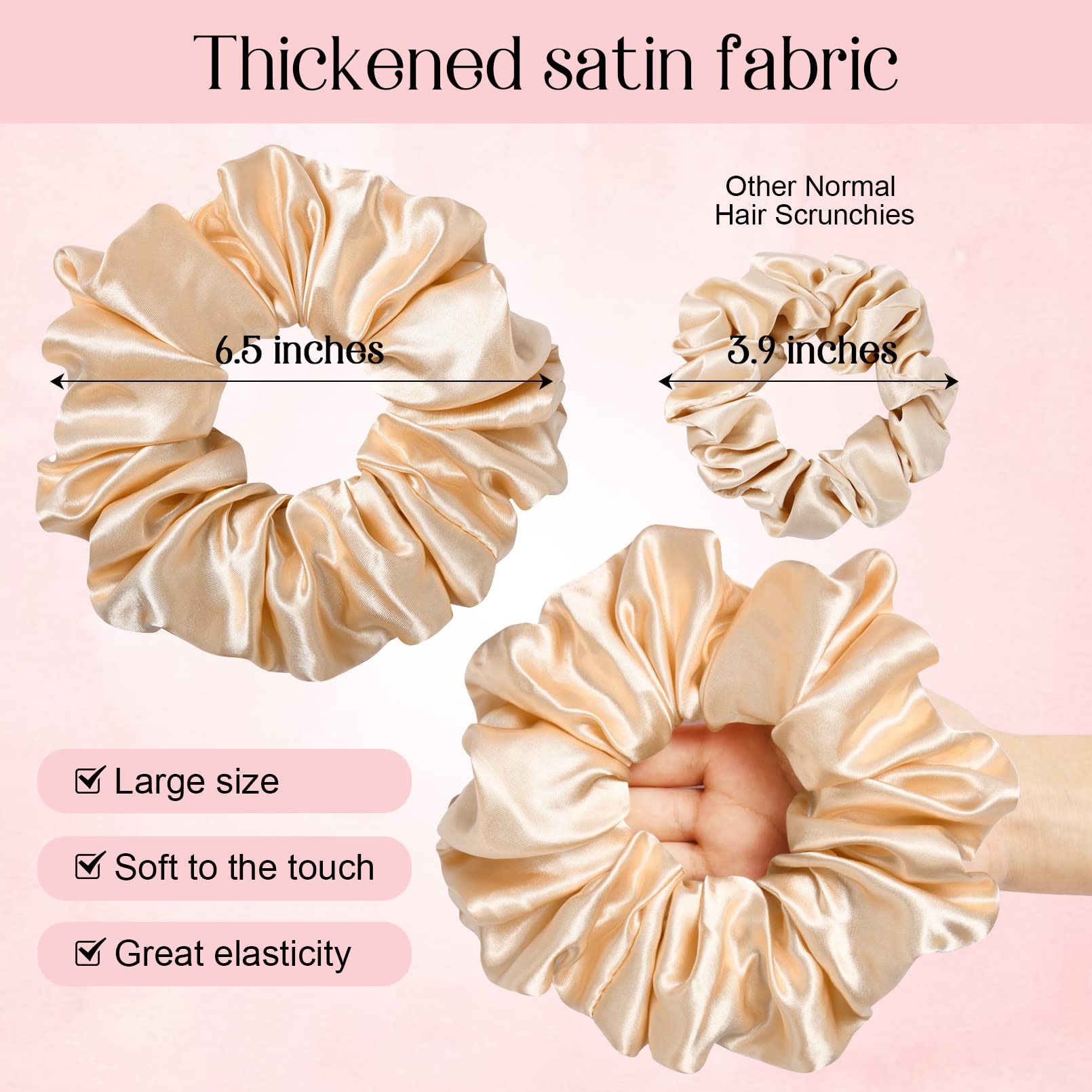 CEELGON close-up satin texture highlights smooth fabric that reduces hair friction