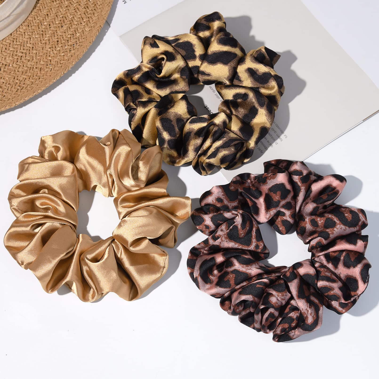 CEELGON color variety laid flat showing leopard, champagne, black, coffee options