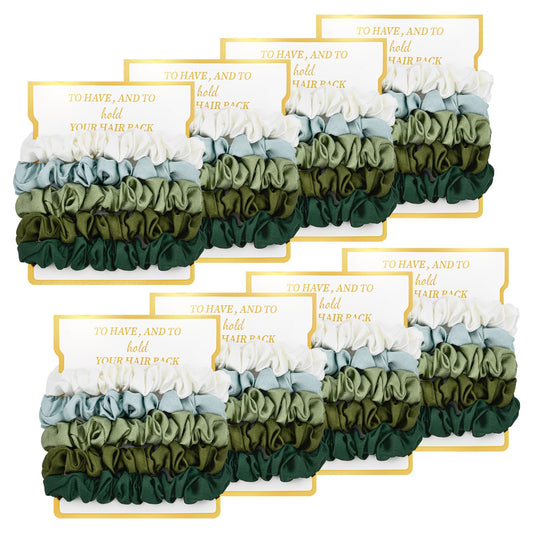 CEELGON front packaging showing gradient green scrunchie cards and gift ready presentation
