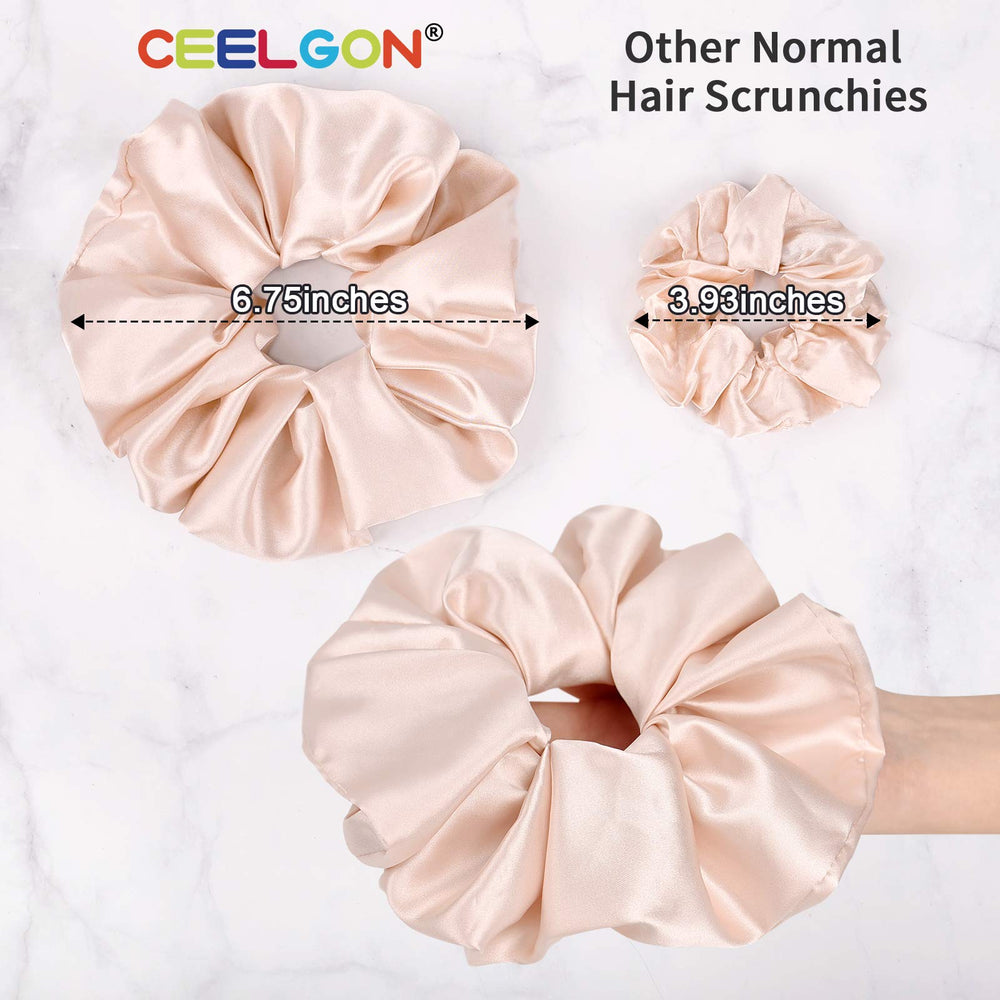 CEELGON close-up of satin texture revealing smooth fabric that prevents friction