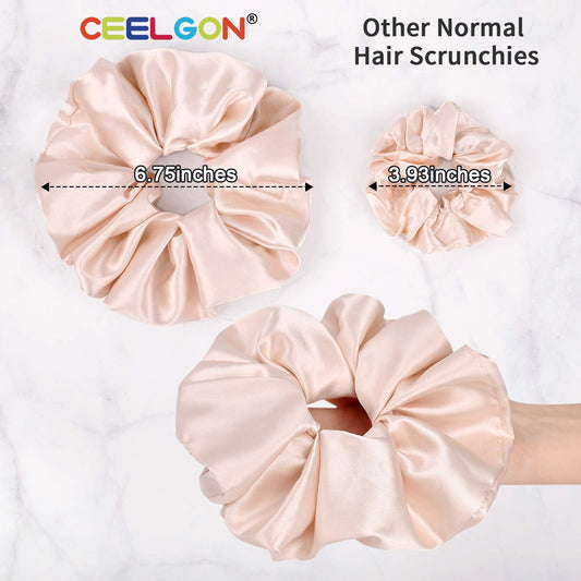 CEELGON close-up of satin texture revealing smooth fabric that prevents friction