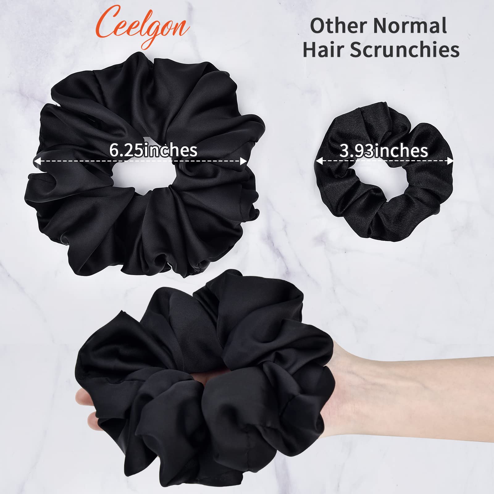 CEELGON close-up of satin texture that reduces friction and breakage