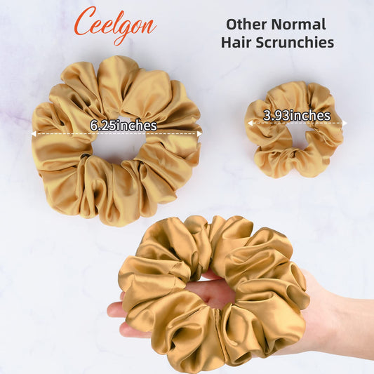 CEELGON close-up satin texture that reduces friction and protects hair