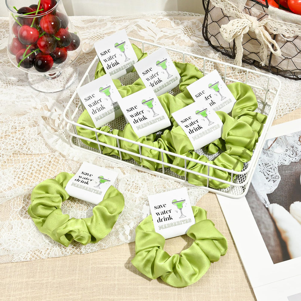 CEELGON scrunchie styled in bridal party scene illustrating wearable keepsake appeal