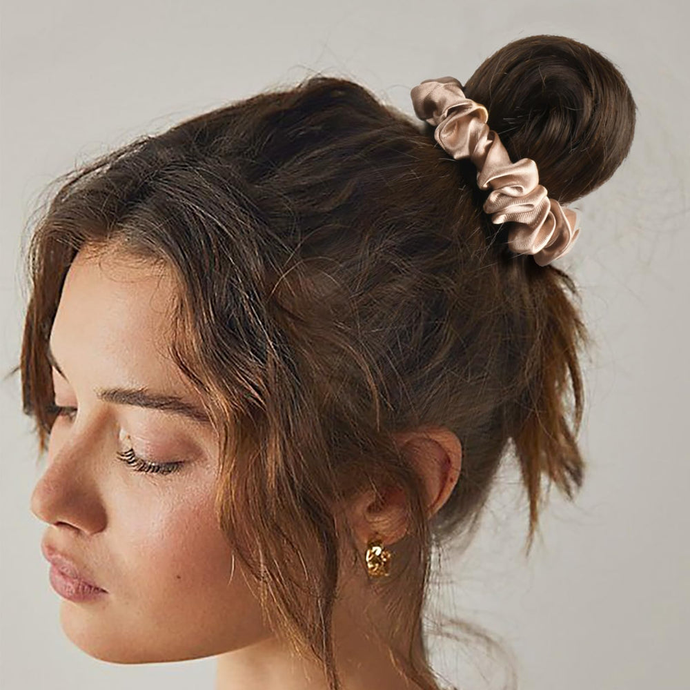 CEELGON scrunchie worn on wrist as accessory showing convenience and style