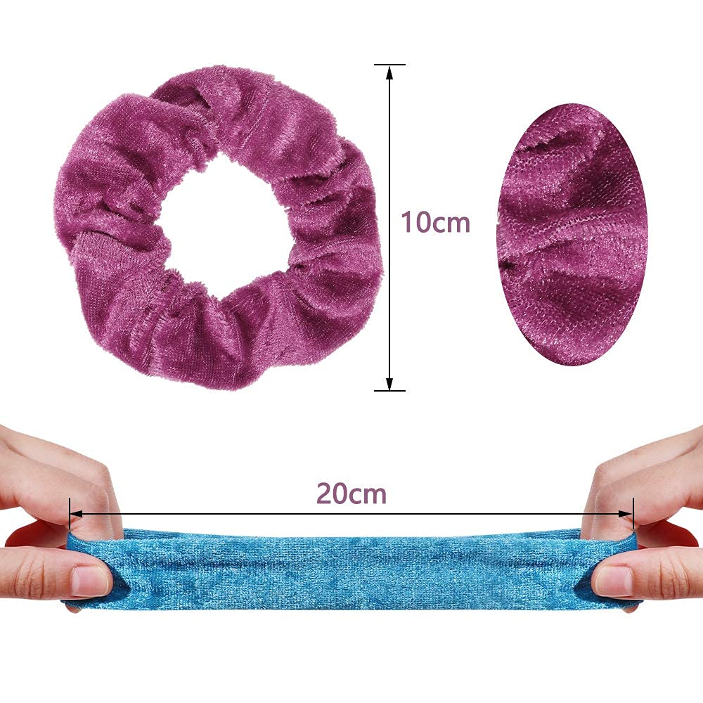Cehomi scrunchies styled on nightstand showing easy everyday use