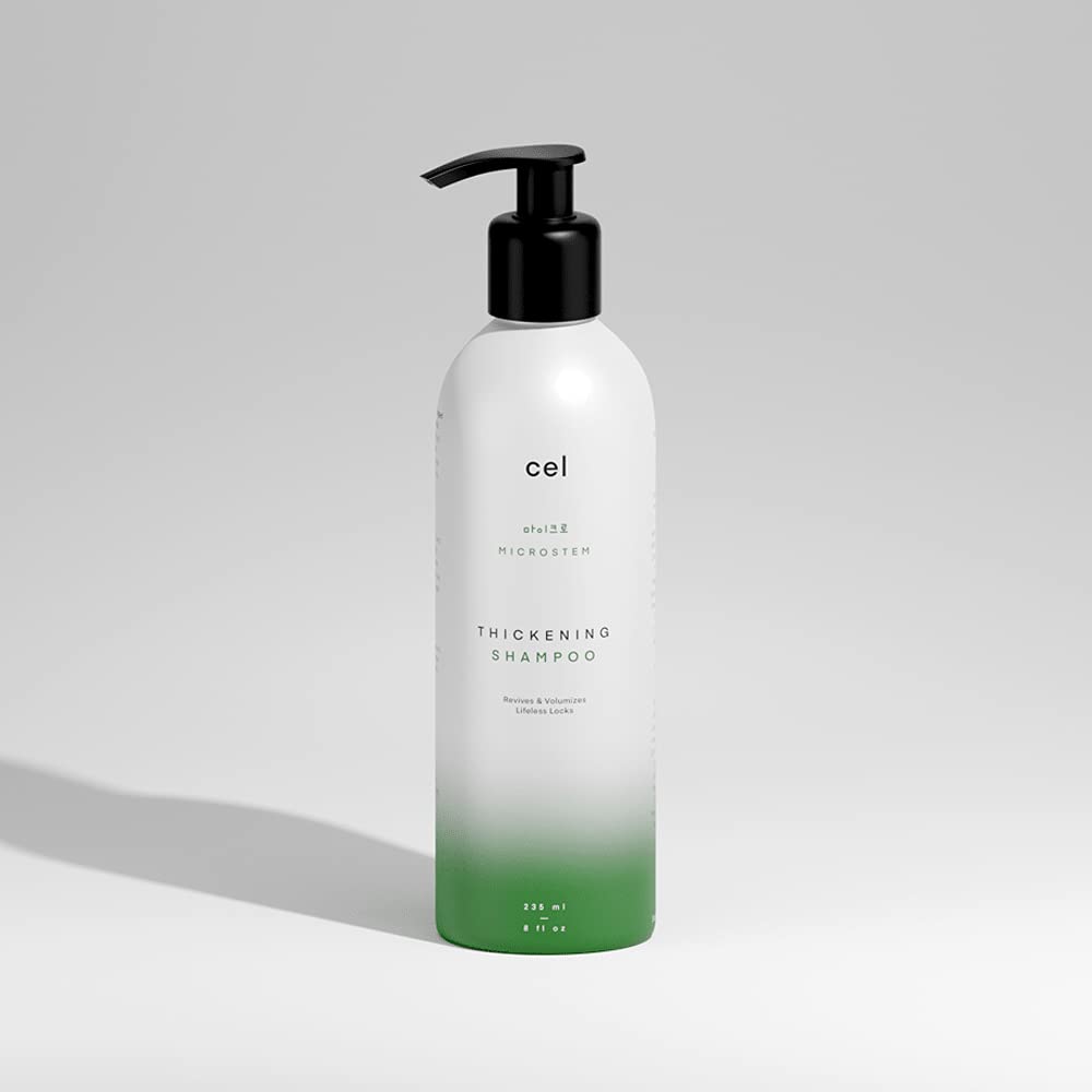 cel bottle front view showing label and benefits