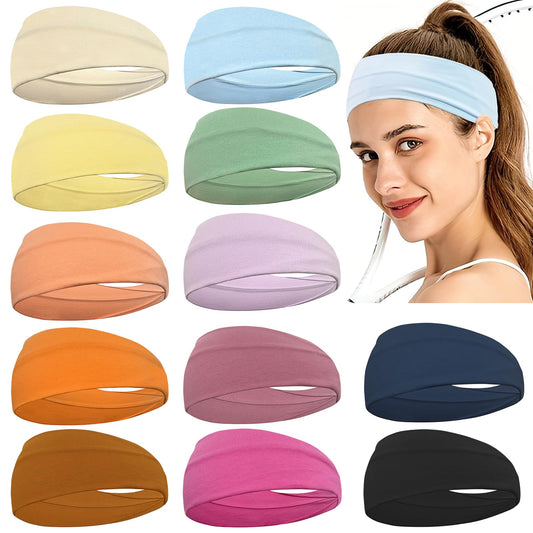 CÉLLOT front pack display showing all twelve headband colors and easy selection