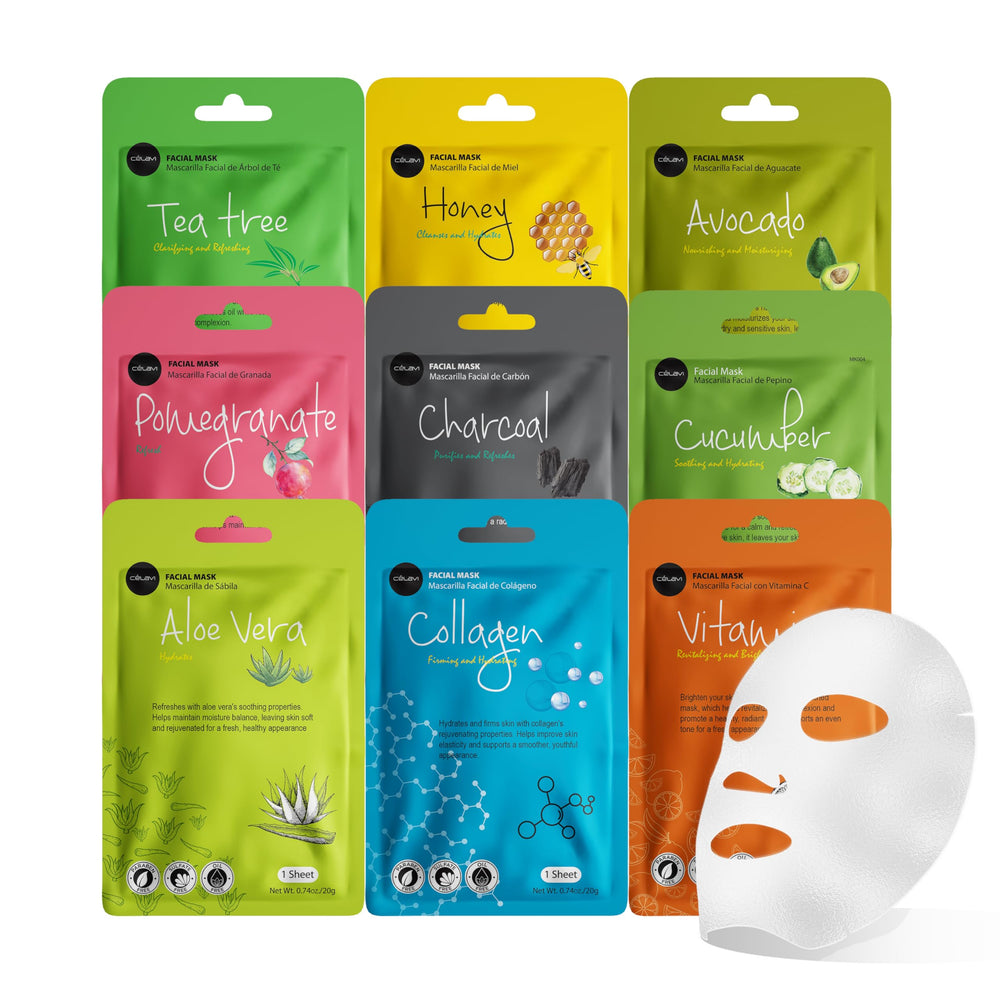 Celavi Cosmetics front packaging showing 9-pack mix for easy selection and variety