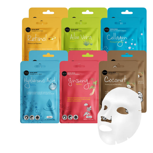 Celavi front packaging showing 12-sheet assortment and benefits