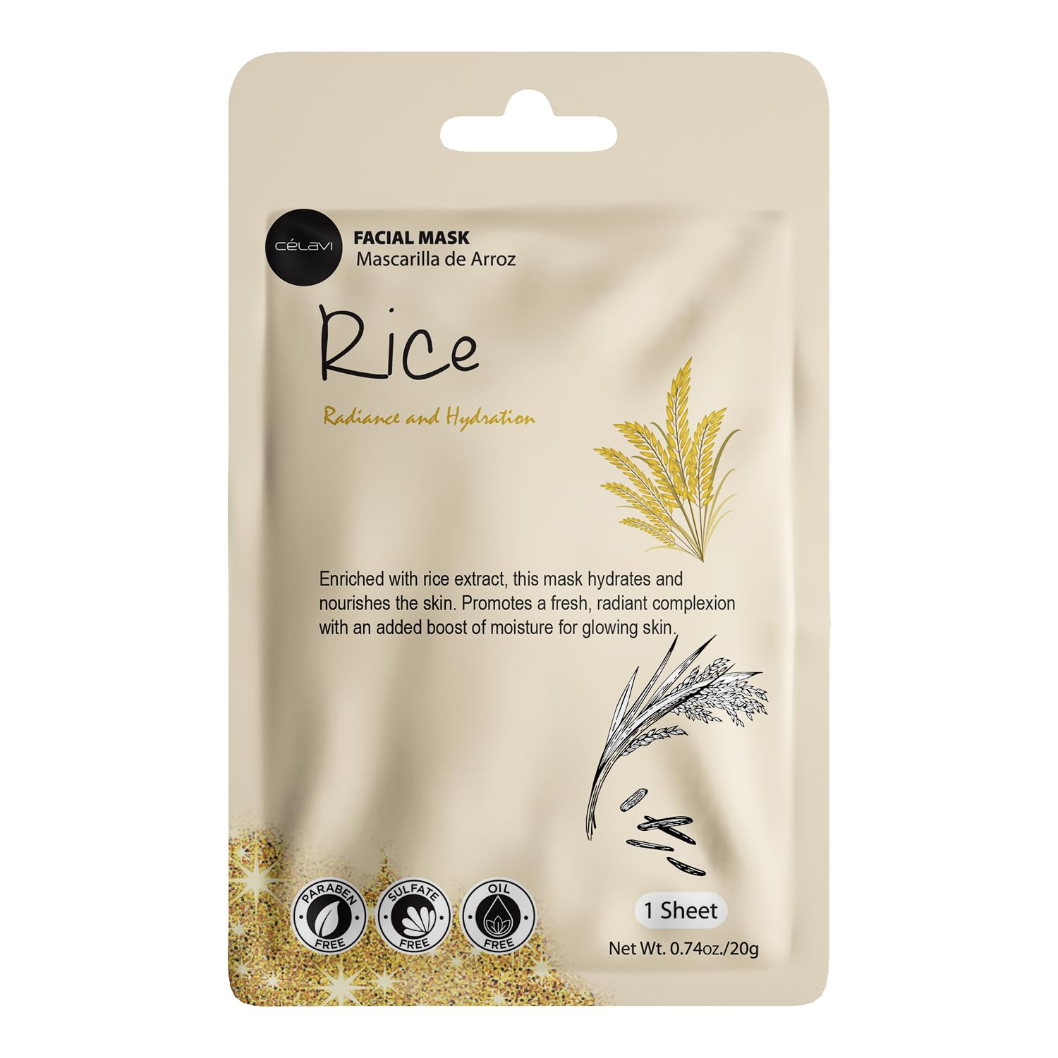 Celavi Cosmetics witch hazel mask pair flatlay showing clarifying treatment
