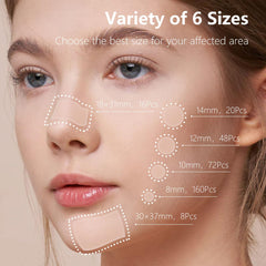 CELECARE close-up of patch texture highlighting absorbent hydrocolloid benefit