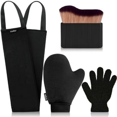 CeleCily velvet leakproof mitt front view protects palms and ensures clean application