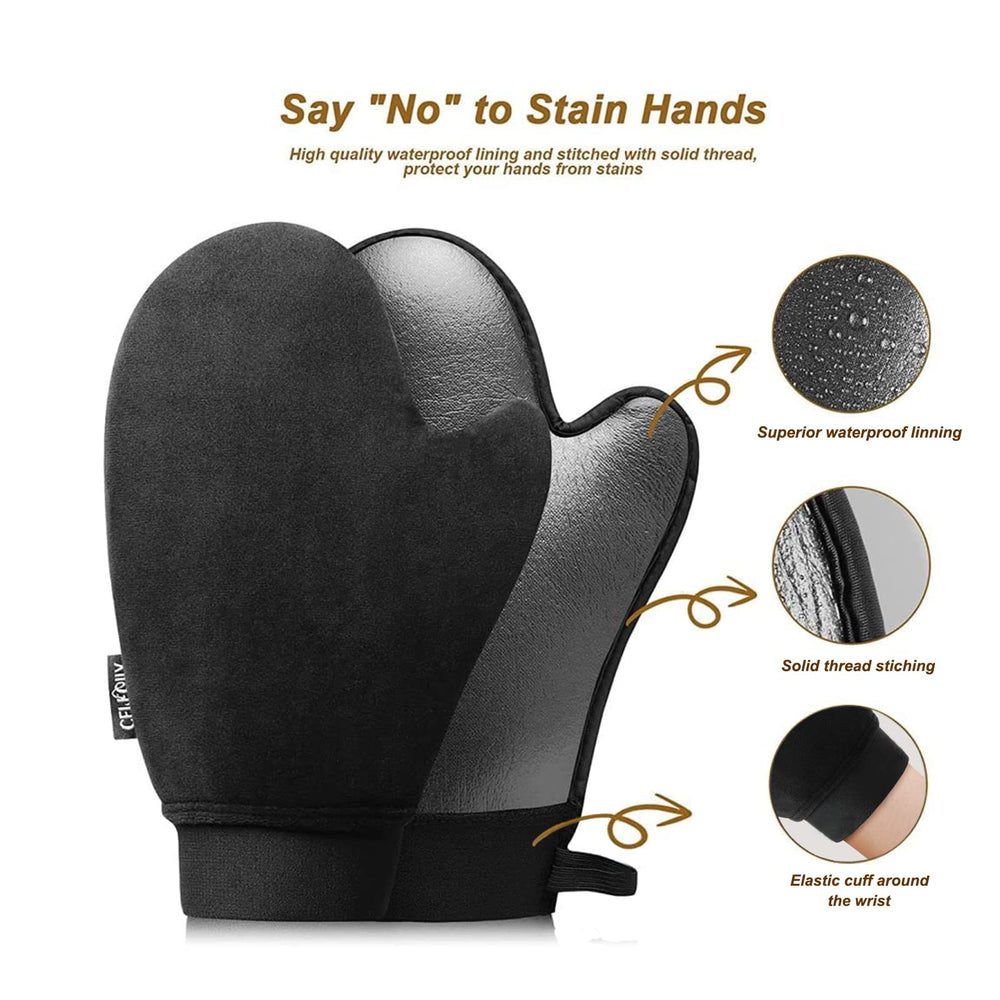 CeleCily mini mitt detail demonstrating precision for fingers and toes