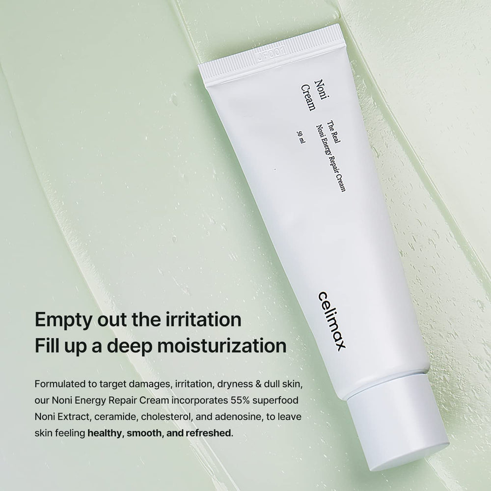 celimax cream on hand spread to show silky emollient hydration