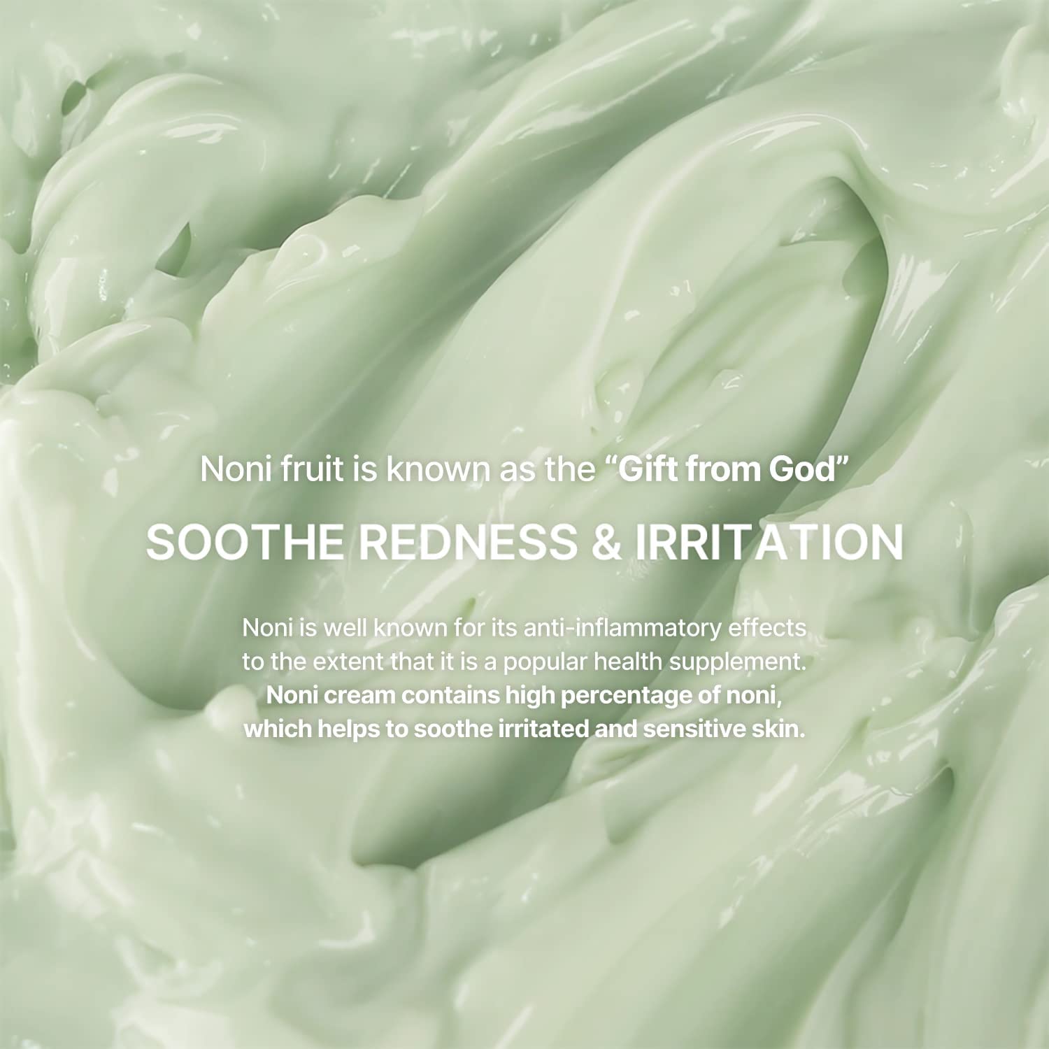 celimax noni fruit ingredient shot highlighting soothing botanical benefit