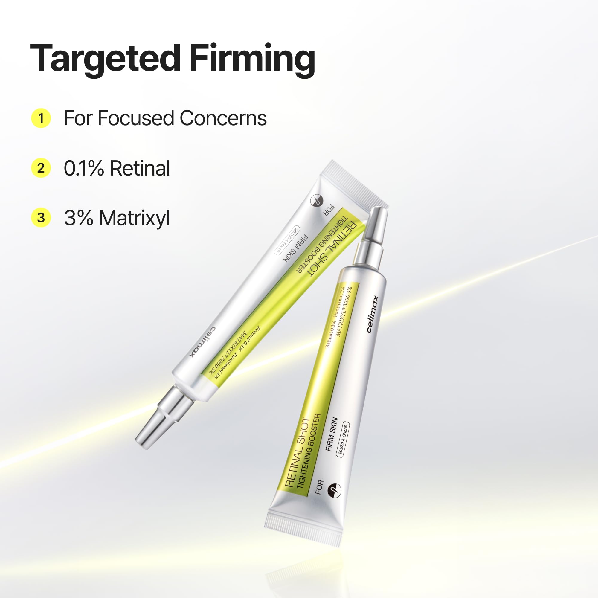celimax retinal booster dropper close-up for precise targeted application benefit